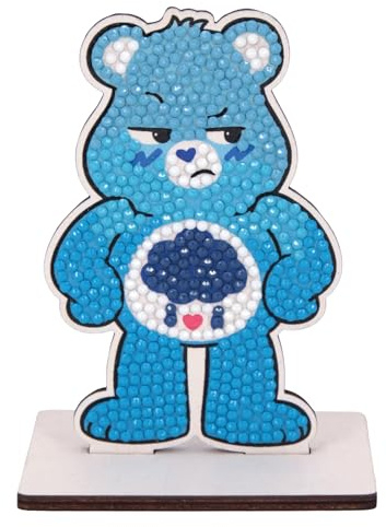 CRYSTAL ART Grumpy Bear Buddies Kit Care Bears Serie 6 Craft Buddy