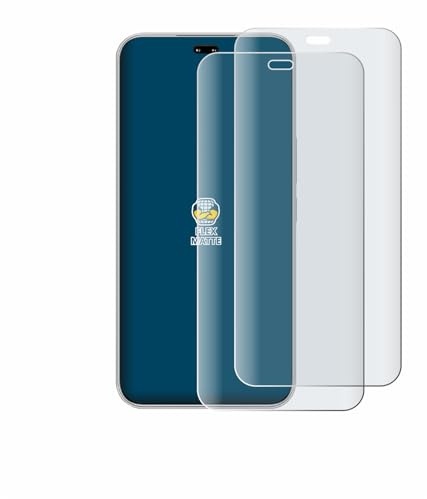 BROTECT Schutzfolie für Honor 400 Pro | 2 Stück Entspiegelnder Displayschutz Made in Germany Matte Full-Screen Folie Full-Cover 3D Curved Anti-Reflexion Montage Kit