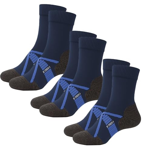Kaiera - Trek Light – 3 Paia di Calze da Trekking Leggere in Lana Merino, Traspiranti, Made in Italy, Ideali per Hiking Estivo