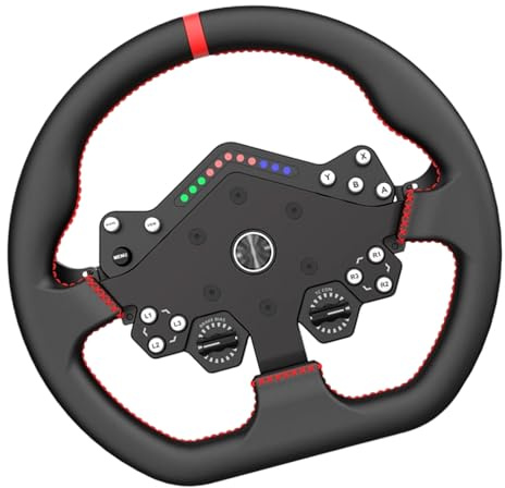 Oxxggkao Präzisions Lenkrad Schnellspanner Racing Einfach zu bedienen für VD6 VD10 Easy Drive Bases Programmable Racing