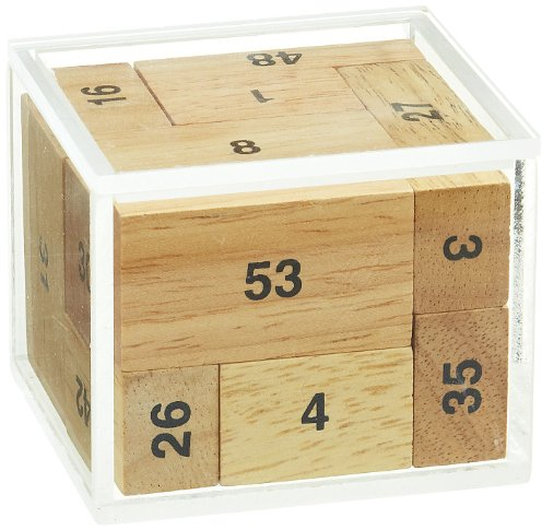 Philos 6276 - 100er Kiste, Würfel, 9 Puzzle Teile, Knobelspiel