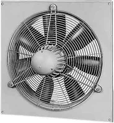 Helios Axial Hochleistungsventila HQD 315/4 EX tor 3-ph, ex-geschüt Explosion Ventilator Test -