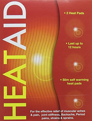 Healthpoint Heataid Heat Pads Pack of 6 | Self-Heating Warm Therapy Pads | Convenient Heat Comfort | Portable Body Warmers for Everyday Use