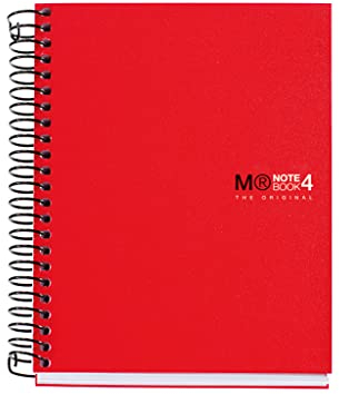 Miquelrius 2548 Notizbuch, A6, Rot