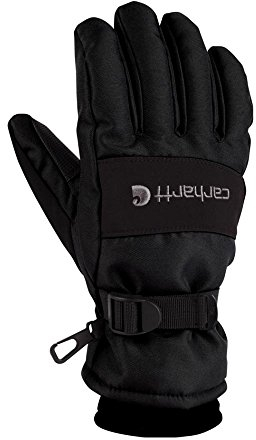 Carhartt Men's W.p. Waterproof Insulated Work Glove, Black, X-Large