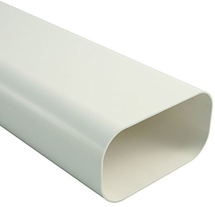 Marley Flachkanal, 1000 mm lang, 150 x 80 mm, 060217, weiß