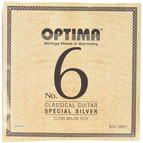 Optima, Corde per chitarra classica No. 6 Special Silver, Set Carbon high NO6.SCHT