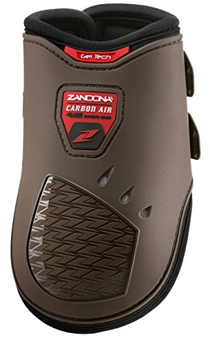 Zandonà E2115 Carbon Air Fetlock Horse Protection Gaiters, Unisex, Carbon Air Fetlock, Brown