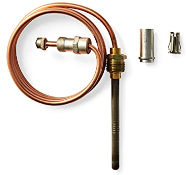 Honeywell Resideo CQ100A1047 48-Inch Replacement Thermocouple for Gas Furnaces, Boilers and Water Heaters