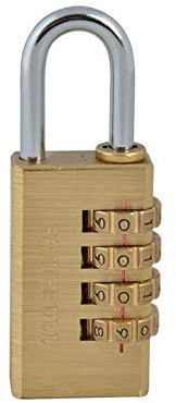 Faithfull FAIPLB28COM Padlocks, Set of 6