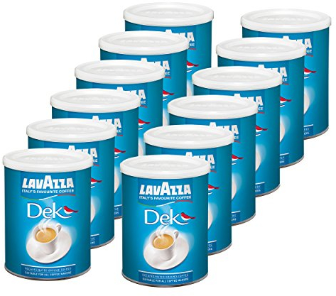 Lavazza café expresso boleslawiec flavorName boîtes décaféiné, décaféiné moulu, en verre, capacité 12 x 500 g