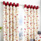 Fusion Beechwood Curtains, 117 x 183c, Red
