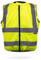 Korntex Hi-Vis Motorradweste, Warnweste Motorradfahrer, KXMOTOG5XL, Signal-Gelb 5XL