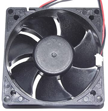 Zyvpee® 80x80x25mm A8025M12D CG 8cm 12V 80mm 0.13A Manga Balling 2Wire Ventilador enfriador Disipador Ventilador ordenador