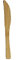 Couteau en Bambou - 170 mm - Lot de 30
