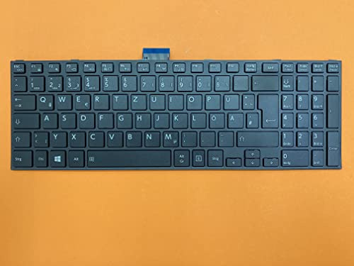 T-ProTek DEUTSCHE-Tastatur Keyboard kompatibel für Toshiba Tecra A50-C-1KE