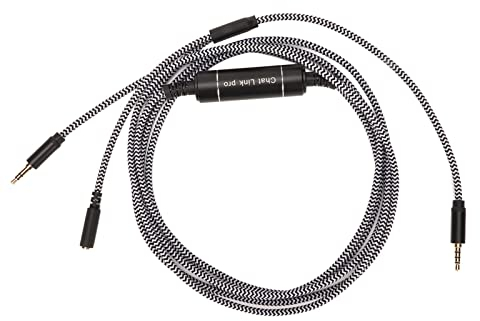Cavo Adattatore Chat Chat Link per HD60 HD60 S HD60 S+ HD60 PRO 4K 60 PRO HD60 X, Cavo Chat da 3,5 Mm Party Chat Link, per X S, per Switch, per PS5, per