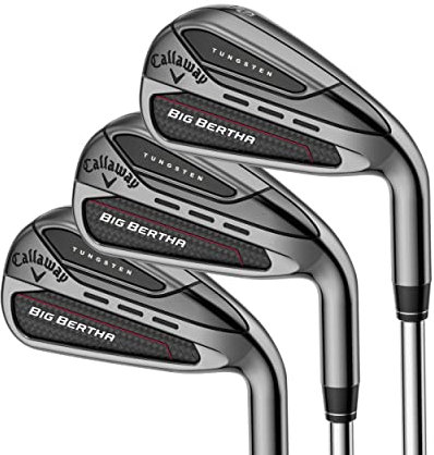 Callaway Herren CG IR Big Bertha 23 Golfschläger-Set, Schwarz und Rot