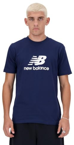 New Balance Herren Sport Essentials Logo T-Shirt, Nb Navy, XXL