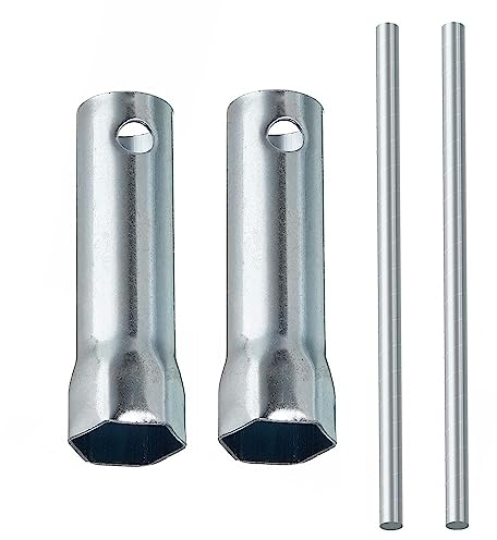 lohill 21mm 2 Stück Universal Ignition Zündkerzenschlüssel Steckschlüsseleinsätze Ersatz für Auto Fahrrad