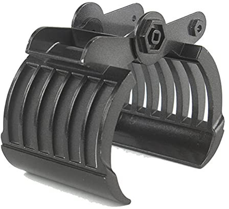 Graootoly Metall 570 Simulation Greifer Pickup Hand für 570 1570 Bagger 1/14 16 Kanal RC Autoteile, schwarz