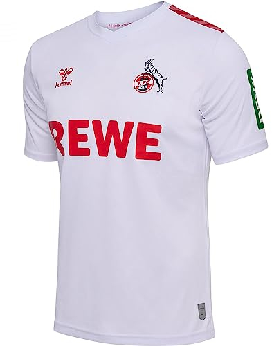 hummel 1. FC Köln Trikot 3rd 2023/2024 Kids weissrot, 12 (152) Kinder