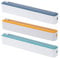 Cling Film Wrap Dispenser,Porta Rotoli Alluminio E Pellicola,Scatola Taglierina per Pellicola Trasparente,Dispenser per Involucri Saran con Taglierina Scorrevole,per Tagliare Pellicola di Alluminio
