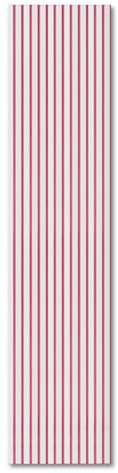 KAISER plastic® Akustikpaneele | Farbe: pink/weiß | Wandpaneele in verschiedenen Formaten | Deko Wohnzimmer | Wanddeko in Pastellfarbe | Akustik Paneele Wand | Lamellenwand (240 x 60 cm - 2STK.)