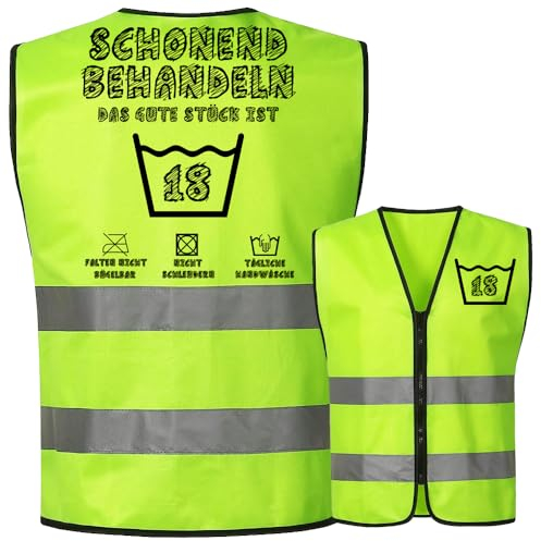 Toctax 18. Geburtstag Geschenk für Junge und Mädchen - Coole Deko Ab 18