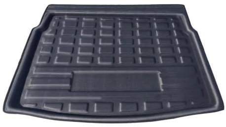 Funda De Maletero Bandeja Forro Maletero Revestimiento Impermeable Maletero Coche Alfombrilla Maletero Trasero Bandeja para Alfombra Suelo para VW para Tiguan MK2 L AD 2017 2018 2019 2023 2020 2021
