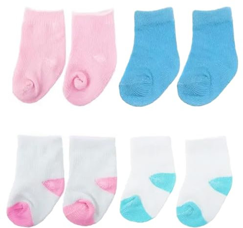 GXGM Puppensocken, Puppenzubehör, 4 Paar