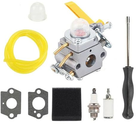 SONHWNGE Vergaser-Vergaser-Set for Ho-Melite for Ry-Obi 25 cc 26 cc 30 cc Freischneider Heckenschere Strimmer Rasenmäher Reparatur Ersatz