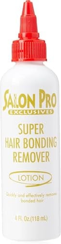 NIGINWIGOLOGY Salon Pro Super Hair Bonding Remover Lotion with Olive Oil, 118ml/4oz – Effective Glue Remover