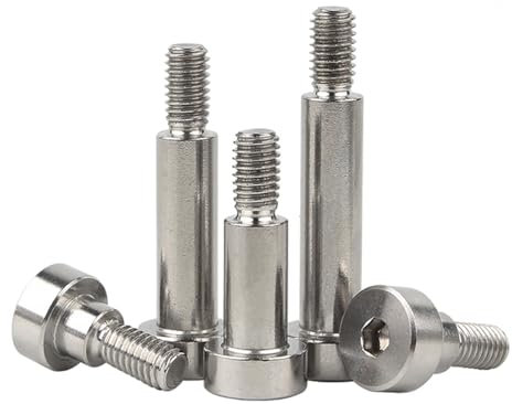 Vite a esagono Incassato M2~M12 Vite di Posizionamento Vite a Spalla con Profilo ad Altezza uguale Bullone a Spalla in Acciaio Inossidabile 304 £2.5~16(10mm (5pcs),(D12) M10)