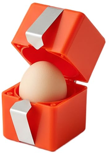 Egg Cracker Tool, Handheld Egg Opener for Raws and Boiled Eggs - Quick & Clean Kitchen Gadget for Baking and Cooking, USO en casa