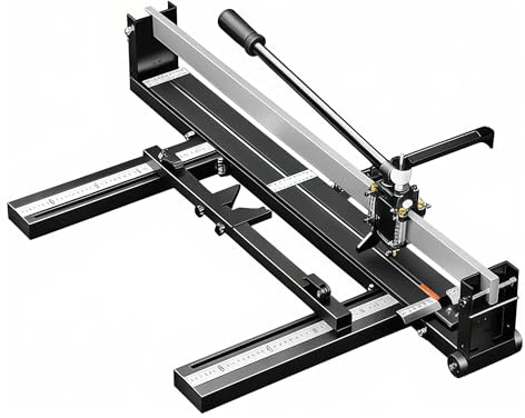 Heavy Duty Manual Tile Cutter with Tungsten Carbide Wheel for Ceramic, Porcelain, Glazed and Quarry Tiles on Wall and Floor