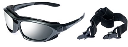 Alpland KITEBRILLE SURFSPORTBRILLE - SPORTBRILLE mit Band und Bügel