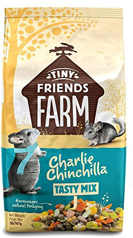 Supremepetfoods Charlie Chinchilla Food, 2-Pound