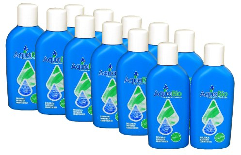 12x Aqua Bio Superkonzentrat natürlicher Wasserbett Conditioner - Wasserbettkonditionierer ohne Chemie gegen Umkippen, Luft und Gerüche im Wasserbett