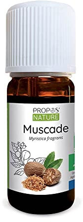 Huile Essentielle de Noix de Muscade Bio - Myristica fragrans kernel oil - 10 ml - PROPOS'NATURE
