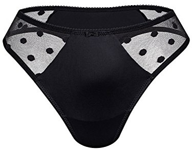 Sassa Damen String 49040, Gr. 36, Schwarz (Schwarz 500)