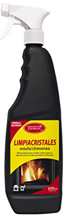 Tamar - Limpia Cristales Especial Estufas/Chimeneas. Envase de 600 ml.