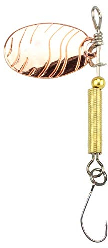 FTM Unisex – Erwachsene 10C5200430C10 Tornad-Spinner Forellenspinner-Forellenköder, Gewicht/Farbe:2g / kupferfarben, Bunt, Normal