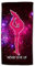 HGOD DESIGNS Dancing Girl Gymnastikhandtücher – Never Give Up, weiche Baumwoll-Badetücher für Bad und Küche, 38,1 x 76,2 cm