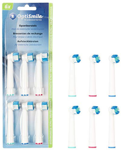 Zahnbürstenköpfe für Oral-B - 6 Stück