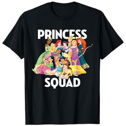 Disney Princess Squad Group T-Shirt