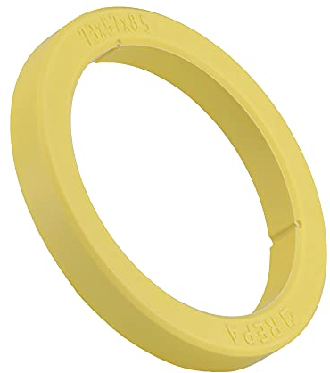 Snapworld-Kaffee Joint torique pour porte-filtre de machine à café type E61, groupe de percolation, joint de tête d'infusion (diamètre 73 x 57 x 8,5 mm, jaune)