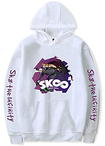 SK8 The Infinity Skateboard Manga Hoodie Shadow Print Hoody Herren/Damen Casual Hoodie Mit Taschen Cosplay Kostüm