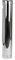 Matt Stainless Steel Flue Liner/Chimney Stove Rigid Metal Pipe Fireplace Tube. (150mm, 500mm / 0.5m)
