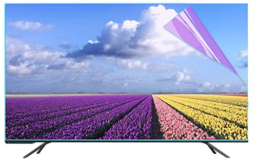 Película de televisión contra la luz azul para 32-43 pulgadas, Filtro protector de pantalla antideslumbrante Película mate anti-UV para televisores LCD, LED, 4K OLED y QLED HD / 34in 815x345mm